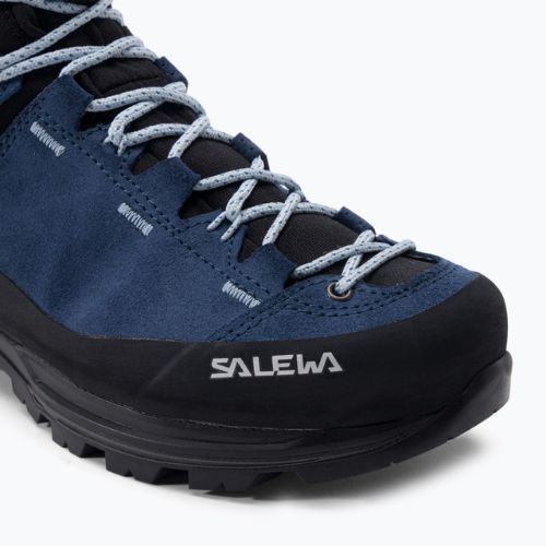 Cizme de trekking pentru femei Salewa MTN Trainer 2 Mid GTX albastru marin 00-0000061398