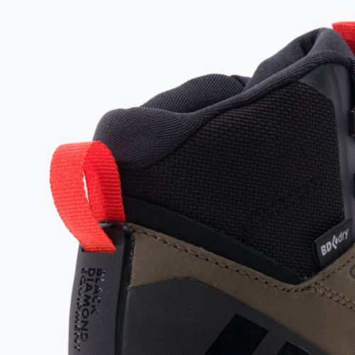 Cizme de trekking pentru bărbați Black Diamond Misson Leather Mid Wp Apch maro