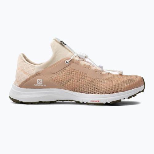 Ghete de trekking pentru femei Salomon Amphib Bold 2 bej L41610800
