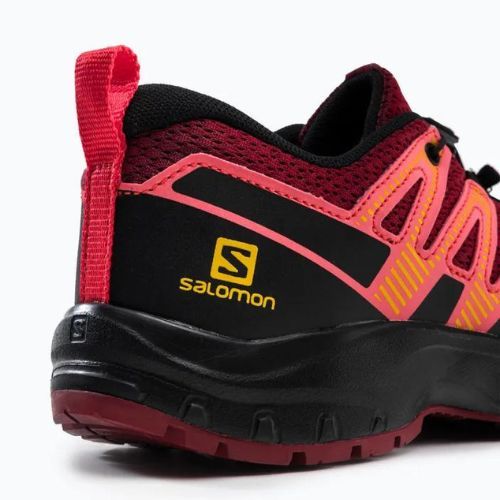 Pantofi de trekking pentru copii Salomon XA Pro V8 maro L41613800