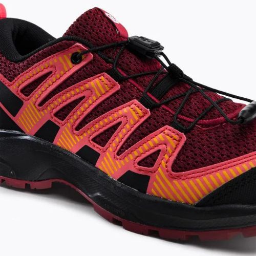 Pantofi de trekking pentru copii Salomon XA Pro V8 maro L41613800
