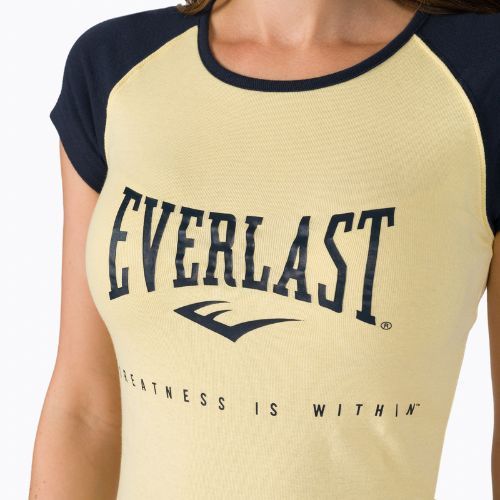 Tricou EVERLAST Beatrix galben pentru femei 122073-81