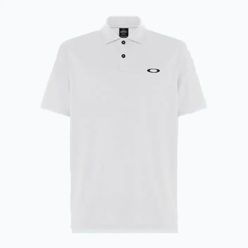 Tricou polo Oakley Icon TN Protect RC alb pentru bărbați FOA401918