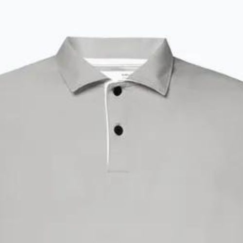 Oakley Aero Hydrolix tricou polo pentru bărbați gri FOA403083