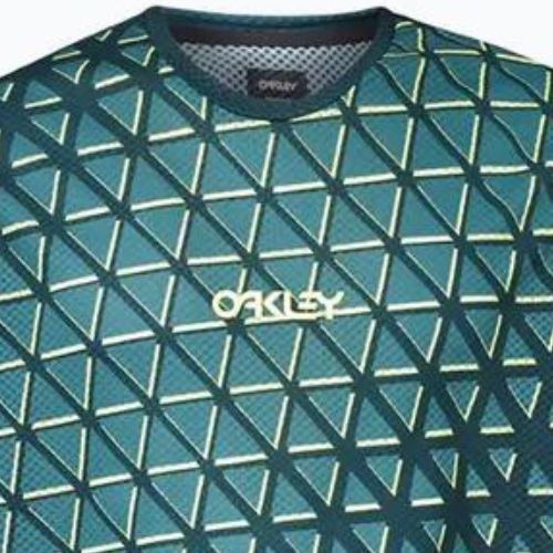 Tricou de ciclism pentru bărbați Oakley Flow 3/4 verde FOA403122
