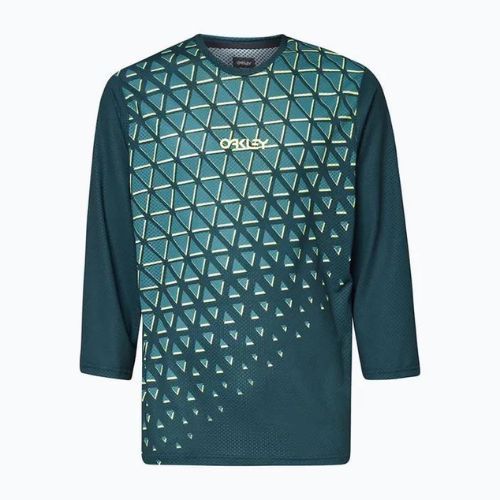 Tricou de ciclism pentru bărbați Oakley Flow 3/4 verde FOA403122