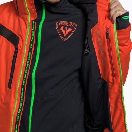 Jachetă de schi pentru bărbați Rossignol Hero Aile Jkt neon red