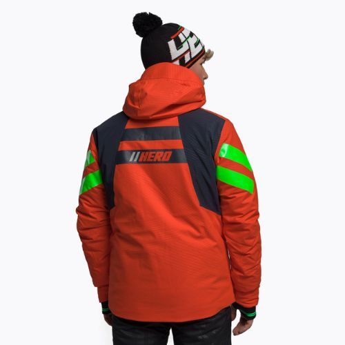 Jachetă de schi pentru bărbați Rossignol Hero Aile Jkt neon red