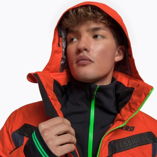 Jachetă de schi pentru bărbați Rossignol Hero Aile Jkt neon red