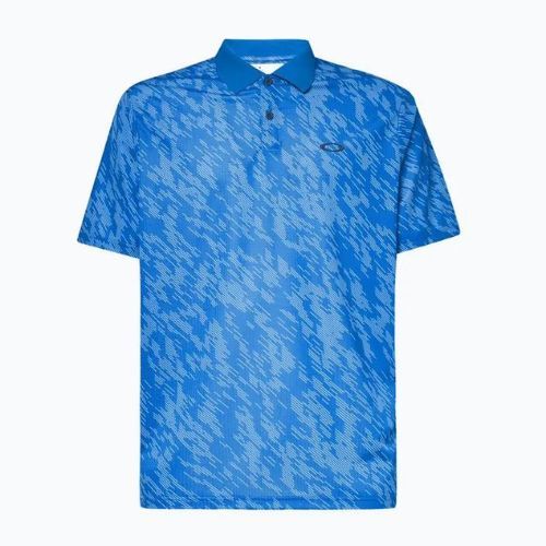 Oakley Contender Print polo pentru bărbați albastru FOA403162