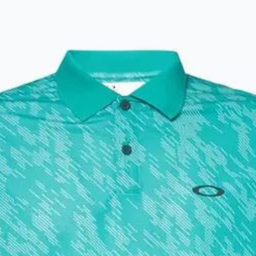 Oakley Contender Print polo pentru bărbați albastru FOA403162