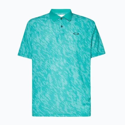 Oakley Contender Print polo pentru bărbați albastru FOA403162