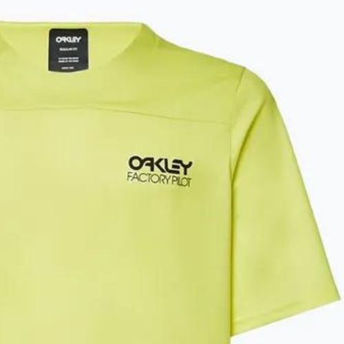 Oakley Factory Pilot Lite MTB tricou de ciclism pentru bărbați galben FOA403173