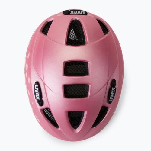 Cască de bicicletă pentru copii UVEX Kid 2 CC Pink S4149820715
