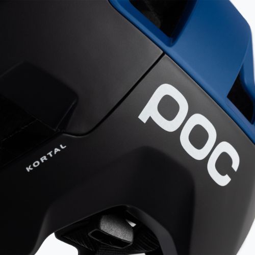 Cască de bicicletă POC Kortal uranium black/opal blue metallic/matt