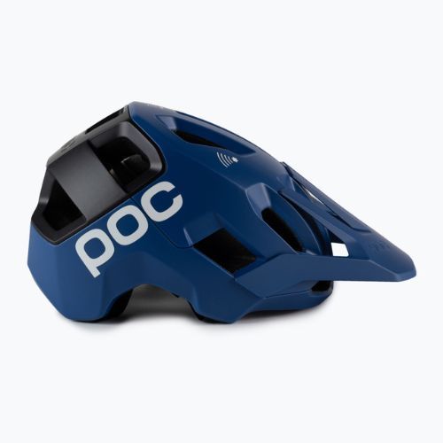 Cască de bicicletă POC Kortal Race MIPS opal blue/uranium black metallic/matt