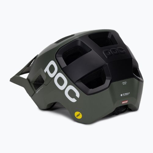 Cască de bicicletă POC Kortal Race MIPS epidote green/uranium black metallic/matt