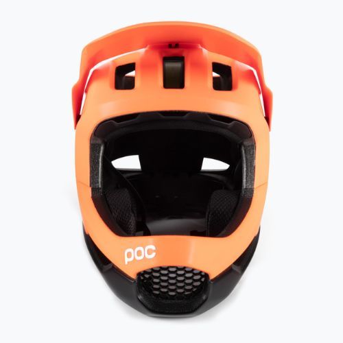 Cască de bicicletă POC Otocon Race MIPS fluorescent orange avip/uranium black matt