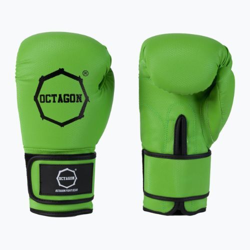 Octagon Kevlar Kevlar mănuși de box verde