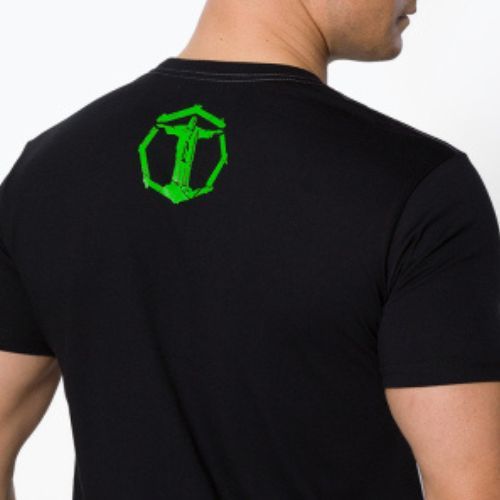 Bărbați Octagon Brazilian Jiu Jitsu t-shirt negru