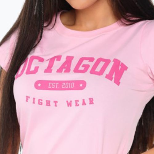 Tricou pentru femei Octagon est. 2010 roz
