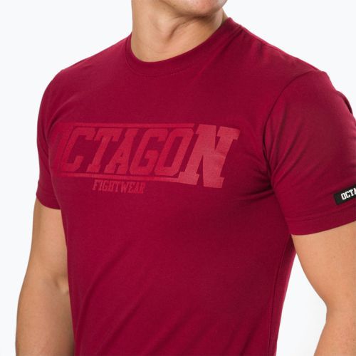 Bărbați Octagon Fight Wear T-shirt roșu