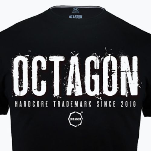 Bărbați Octagon Time to Hardcore Party T-Shirt negru
