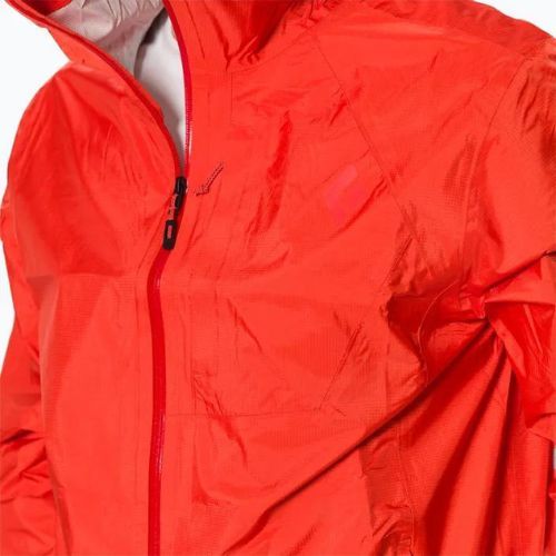 Jachetă de ploaie cu membrană pentru bărbați Black Diamond Treeline roșu AP7450088001SML1