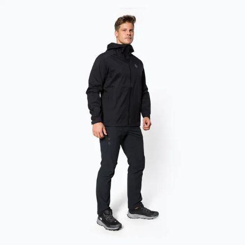 Black Diamond Stormline Stretch jachetă de ploaie cu membrană pentru bărbați, negru APCDT0015XSM1