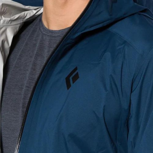 Jachetă de ploaie cu membrană Black Diamond Stormline Stretch Blue APCDT04013SML1 pentru bărbați Black Diamond Stormline Stretch Blue