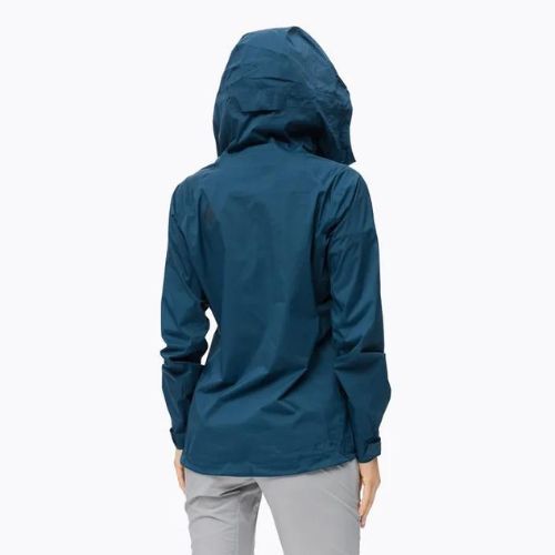 Jachetă de ploaie cu membrană elastică Black Diamond Stormline Stretch pentru femei Albastru marin APM6974014XSM1