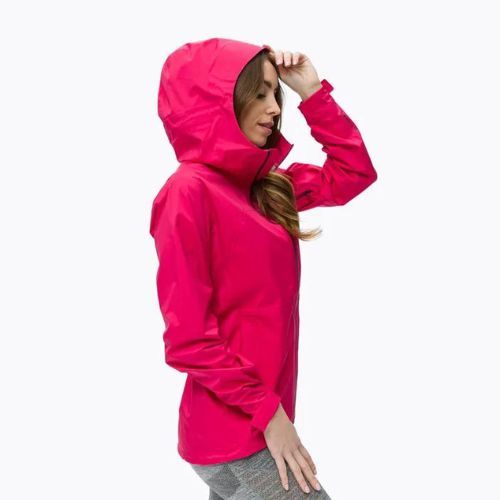 Geacă de ploaie cu membrană elastică Black Diamond Stormline Stretch pentru femei, roșu APM6976034XSM1