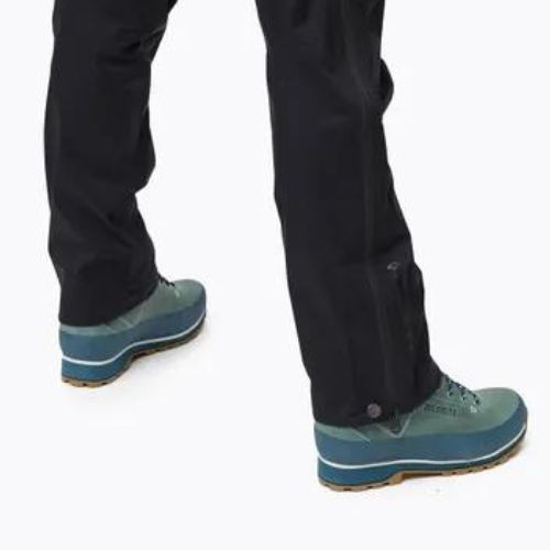 Pantaloni de ploaie cu membrană pentru femei Black Diamond Stormline Str Fl Zp Rn negru APTC2Z015XSM1