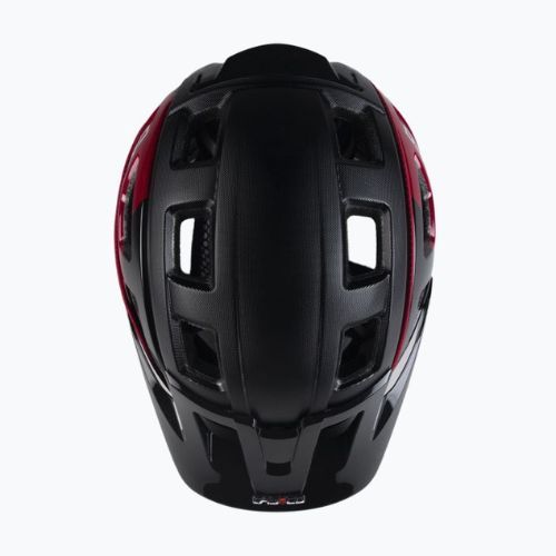 Cască de biciclist CASCO MTBE 2 negru/roșu 04.1325