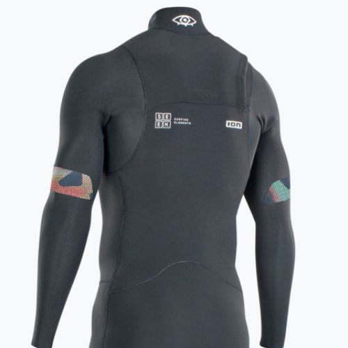 Costum de înot pentru bărbați de 2/2mm ION Seek Core Shorty LS negru 48222-4482