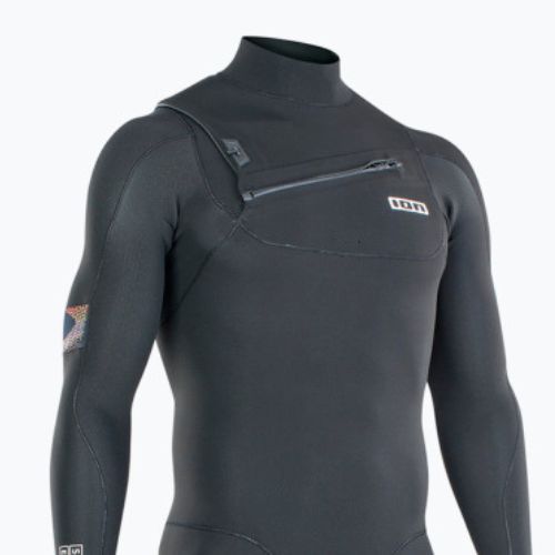 Costum de înot pentru bărbați de 2/2mm ION Seek Core Shorty LS negru 48222-4482