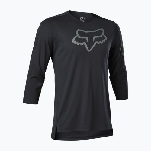 FOX bărbați tricou de ciclism Flexair 3/4 Delta negru 29321_001