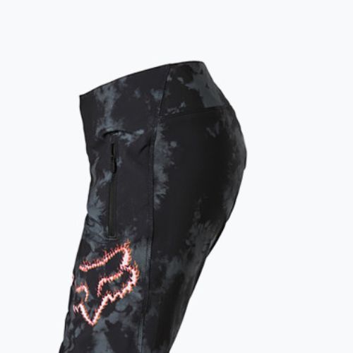 Pantaloni de ciclism pentru femei FOX Defend TS57 negru/gri 29587