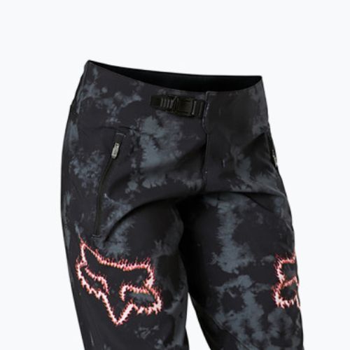 Pantaloni de ciclism pentru femei FOX Defend TS57 negru/gri 29587