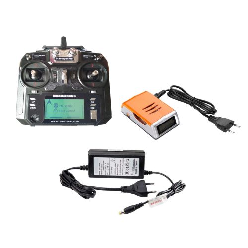 Bearcreecs Scavenger Lithium Versiunea 5.8GHz barcă momeală neagră BC.V1.LITH