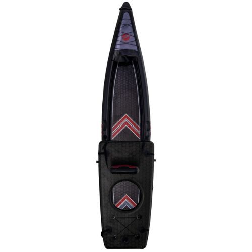 Kayak / SUP hibrid 1 persoană Pure4Fun Dual Purpose negru P4F160040