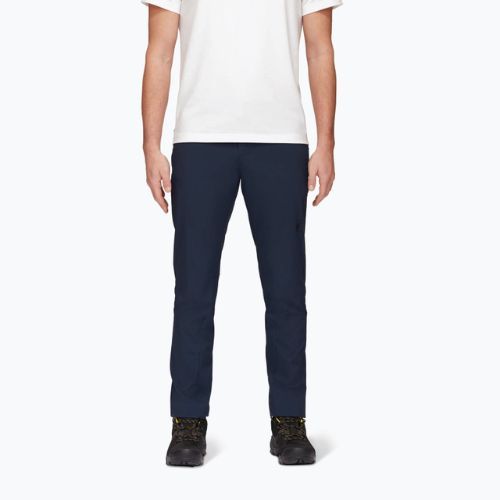 Pantaloni de trekking pentru bărbați MAMMUT Runbold Light navy blue 1022-01311