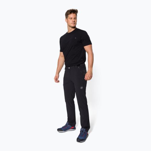 Pantaloni de trekking pentru bărbați MAMMUT Runbold negru 1022-01670