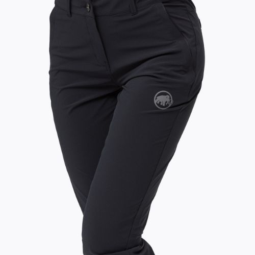Pantaloni de trekking pentru femei MAMMUT Runbold Capri negru