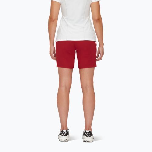 Pantaloni scurți de trekking pentru femei MAMMUT Aenergy Light SO roșu