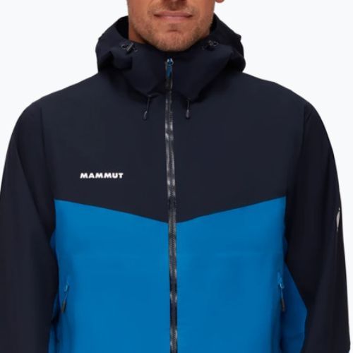 Jachetă hardshell pentru bărbați MAMMUT Convey Tour Hs albastru-verde