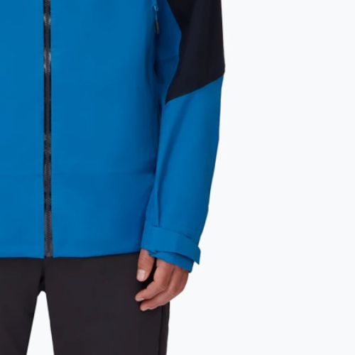 Jachetă hardshell pentru bărbați MAMMUT Convey Tour Hs albastru-verde