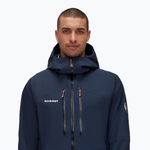 Jachetă hardshell pentru bărbați MAMMUT 160 Years Taiss HS albastru marin 1010-29530