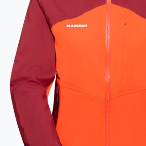 Jachetă hardshell pentru femei MAMMUT Alto Guide HS roșu