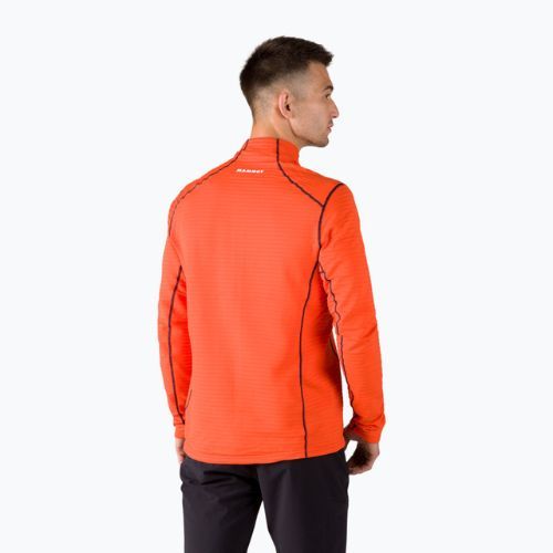 Jachetă de trekking pentru bărbați MAMMUT Aconcagua Light ML portocaliu 1014-03270